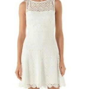 White lace dress size 8
